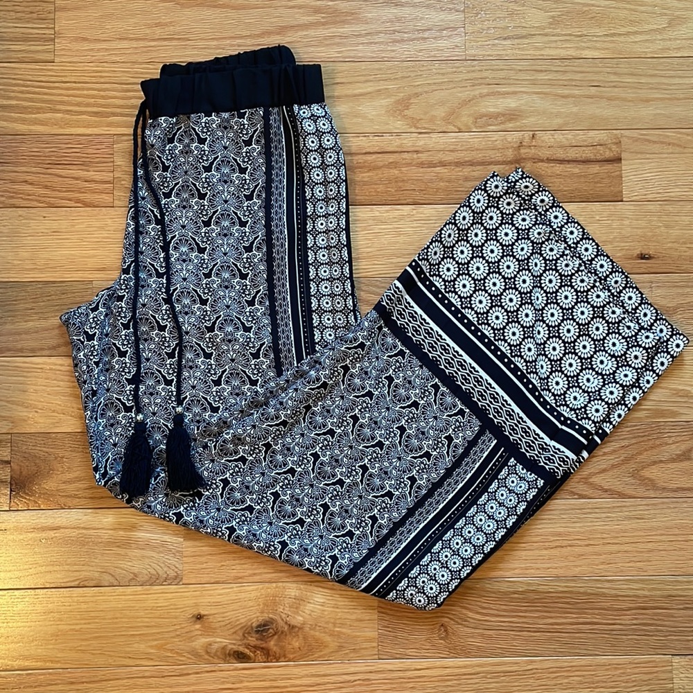 Lily White Wide Leg Pants
